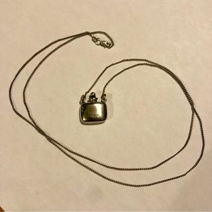 Rare! Aveda Sterling Silver 925 Perfume Pendant Necklace